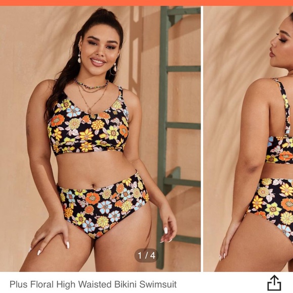 SHEIN Other - Brand new 3x floral bikini
